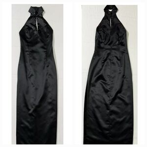 Jessica McClintock Gunne Sax Halter Evening Dress Size 7/8